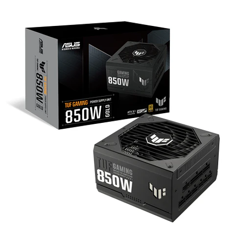 Fuente de Poder ASUS TUF Gaming 850W, Full Modular, 80+ Gold