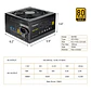 Fuente de Poder Segotep 700W 80+ Plus GOLD - thumbnail 2