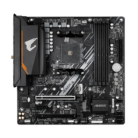 Placa Madre Aorus B550M ELITE AX DDR4 AM4 mATX