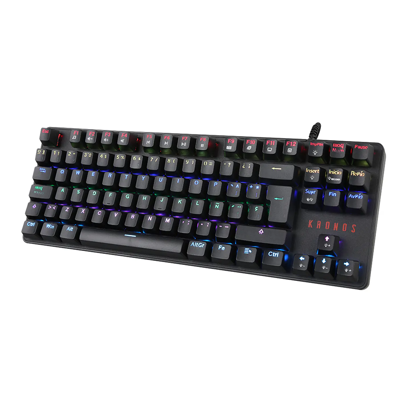 Pack Gamer PRO - 4 en 1 Kronos (Audifonos, Teclado, Mouse, Mousepad) 8