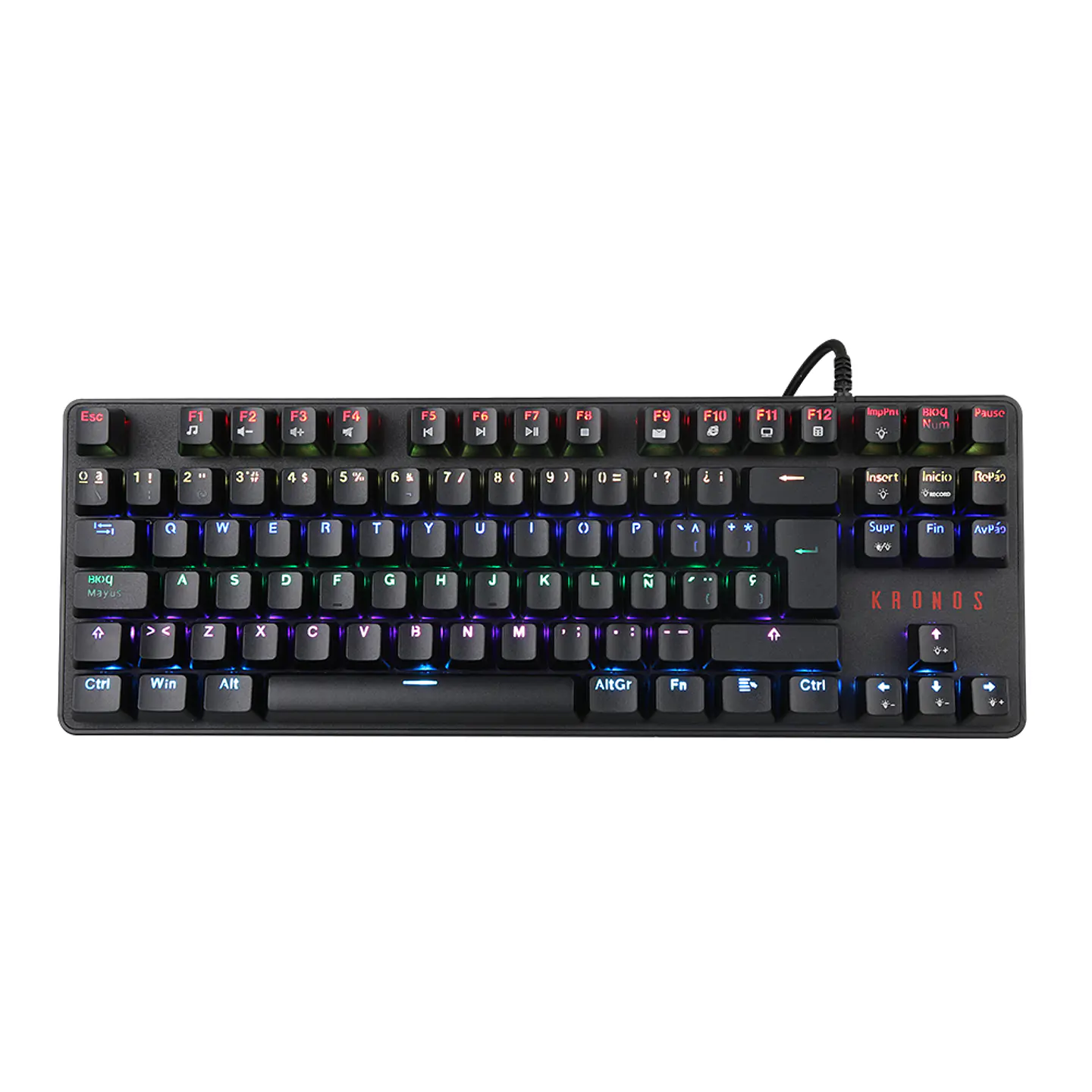 Pack Gamer PRO - 4 en 1 Kronos (Audifonos, Teclado, Mouse, Mousepad) 9