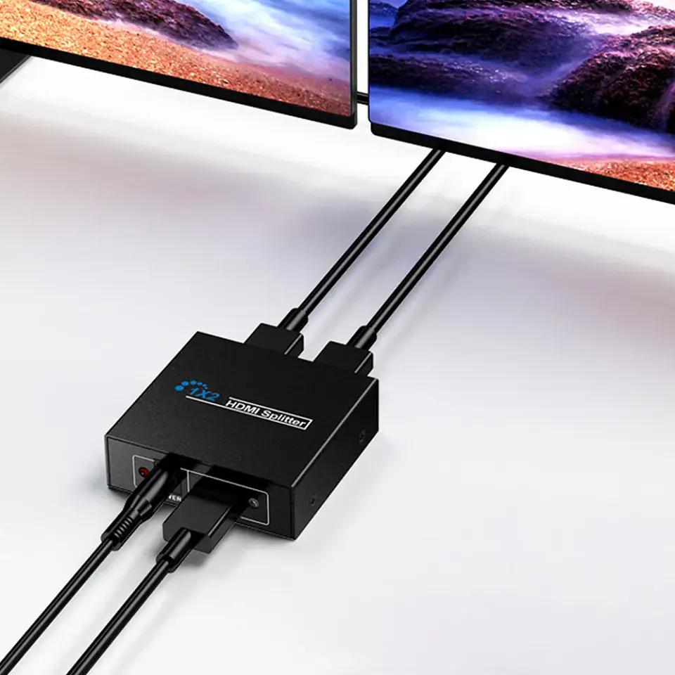 Switch Hdmi 4k UDH, 2x1 Splitter de Video en Alta Calidad 1