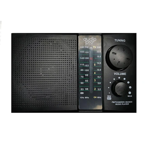 Radio recargable portátil Audio Pro (AM, FM, SW - USB, SD, Batería) - AP02042