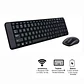 Kit Combo Logitech Teclado y Mouse Inalámbrico MK220 - thumbnail 2
