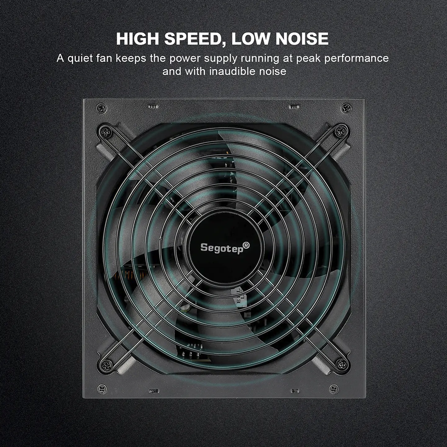 Fuente de Poder Segotep 700W 80+ Plus GOLD 7