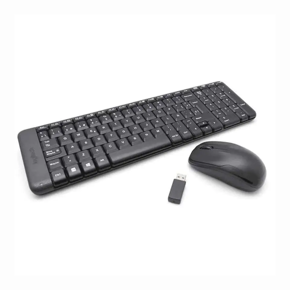 Kit Combo Logitech Teclado y Mouse Inalámbrico MK220 3