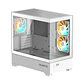Gabinete Gigabyte C201 ICE Panoramic mATX Vidrio Templado 3fan - thumbnail 2