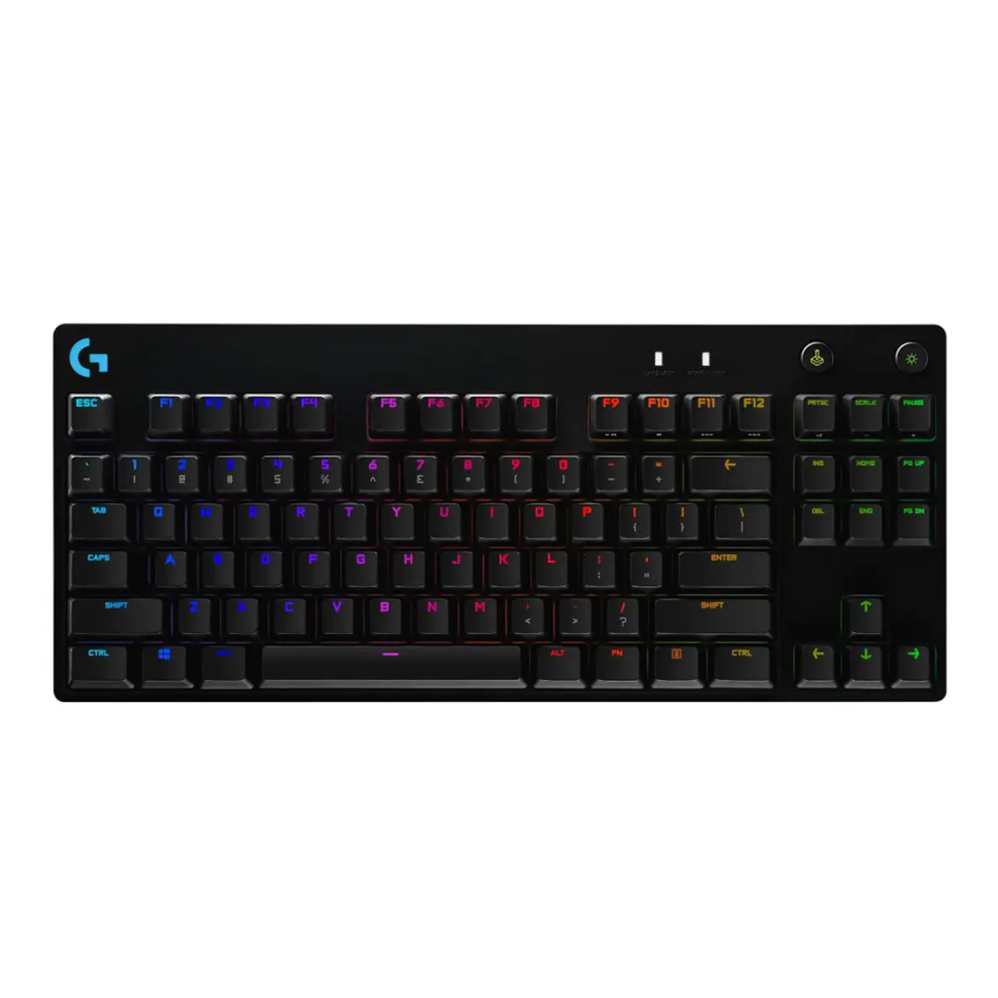 Teclado Mecánico Logitech G Pro RGB (Switch GX Blue, USB, Negro) 1