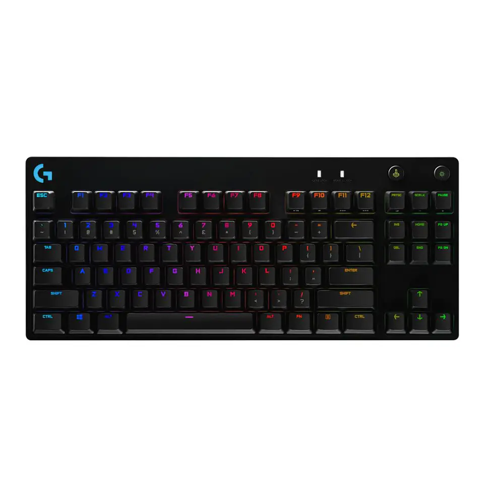 Teclado Mecánico Logitech G Pro RGB (Switch GX Blue, USB, Negro) 1