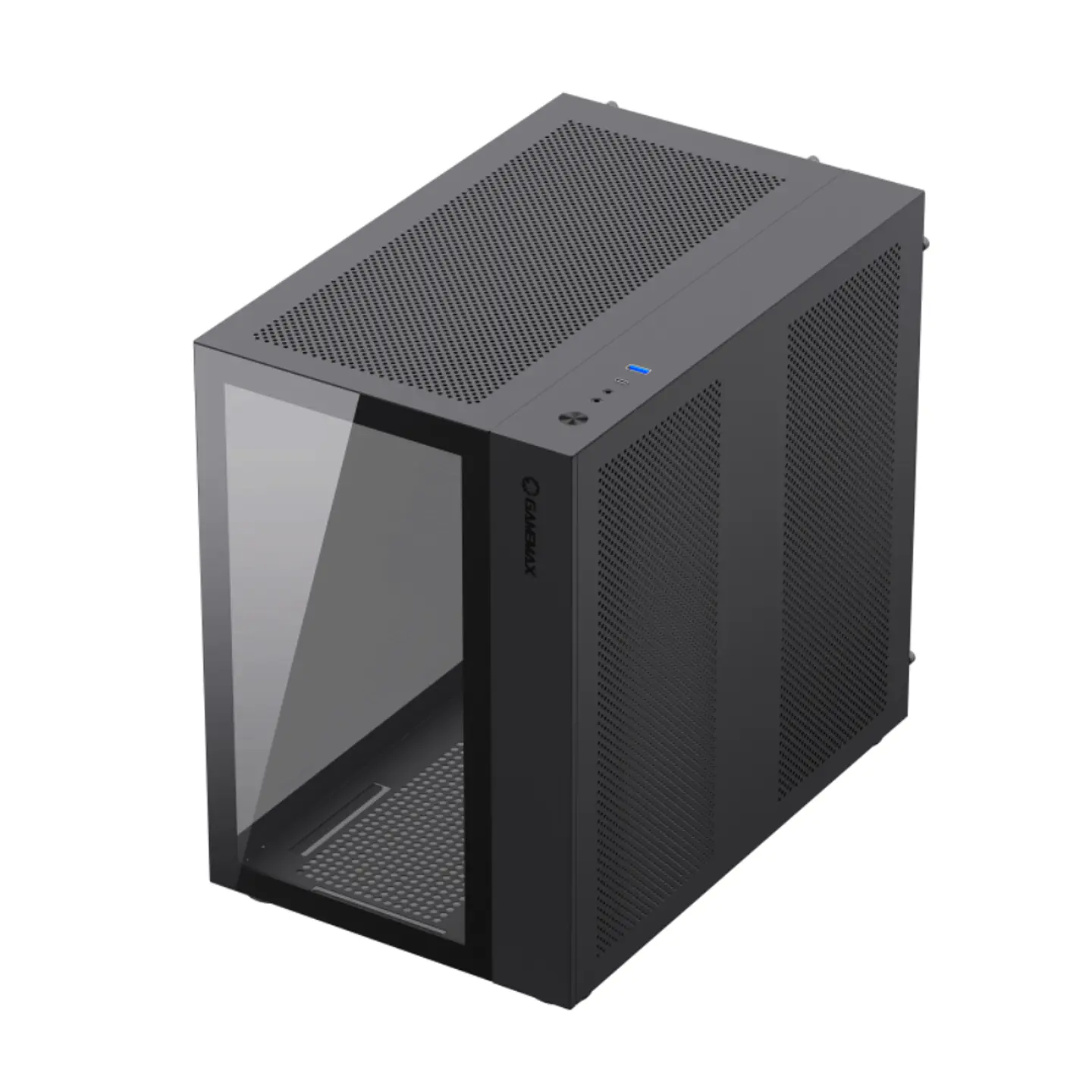 Gabinete Gamemax ATX Infinity Black, vidrio templado, USB 3.0 4