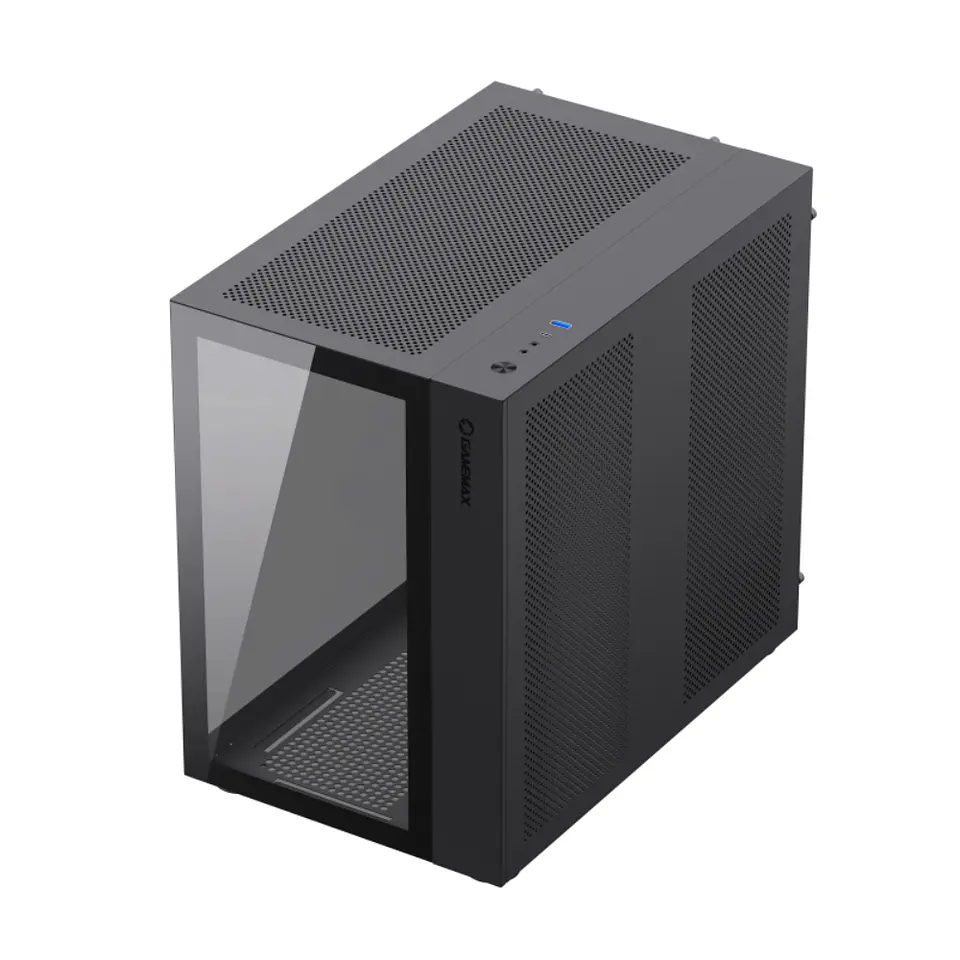 Gabinete Gamemax ATX Infinity Black, vidrio templado, USB 3.0 4