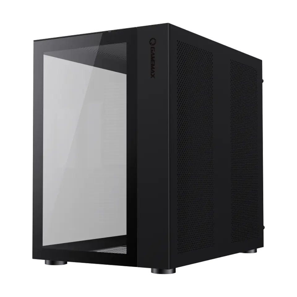 Gabinete Gamemax ATX Infinity Black, vidrio templado, USB 3.0 5