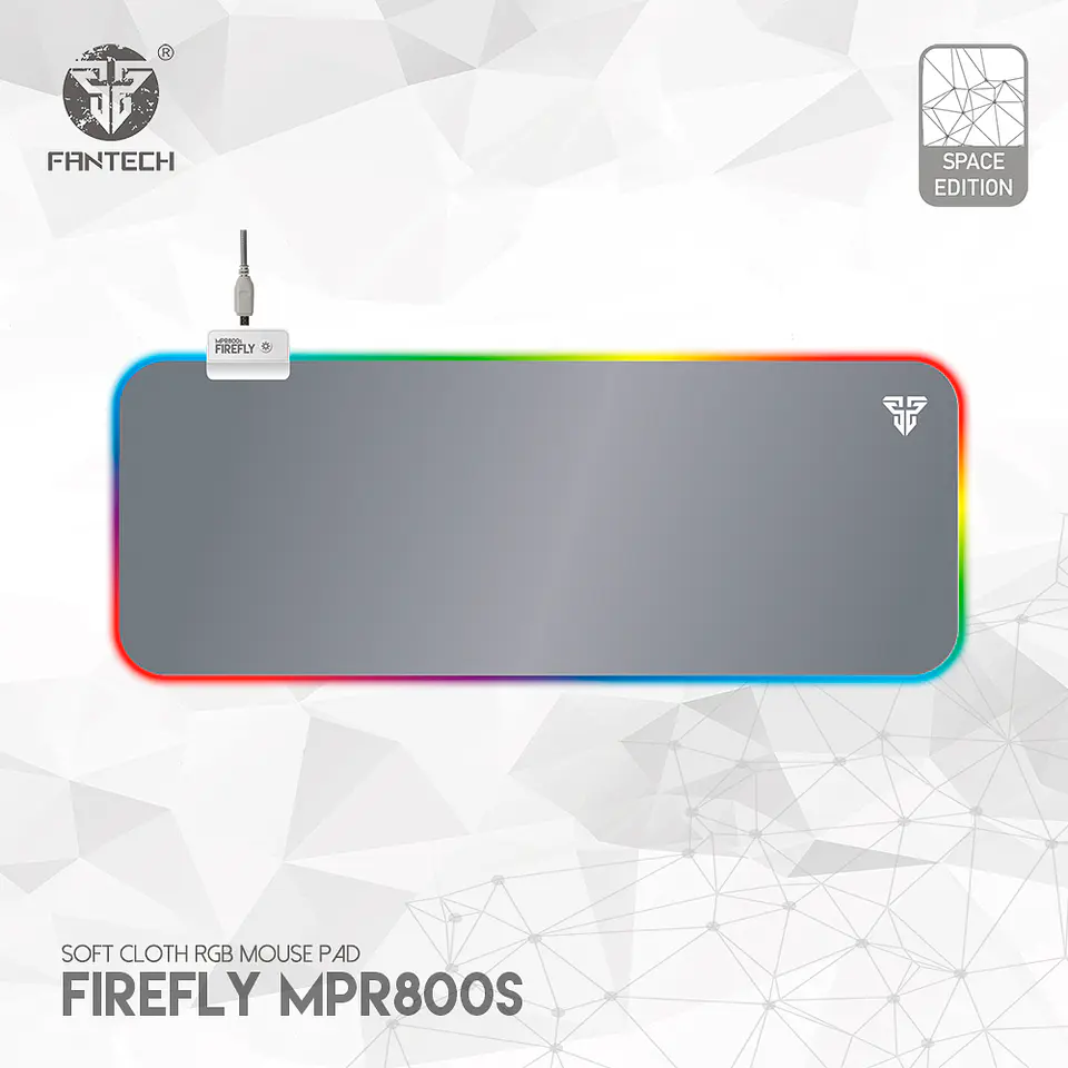 Mousepad Gamer Fantech MPR800 Firefly RGB 78X30CM Space Ed 4