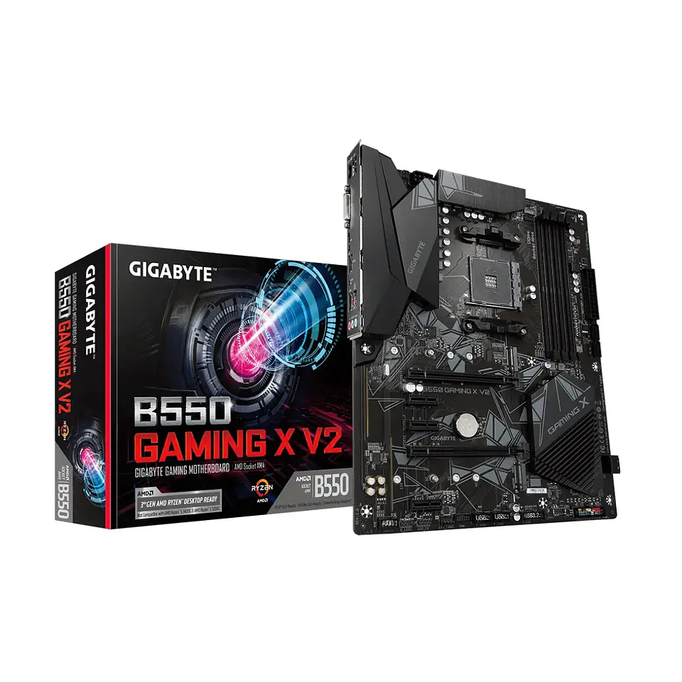Placa Madre Gigabyte B550 Gaming X V2, AM4 DDR4, M.2, ATX 1