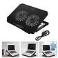 Cooler Ajustable Ventilador Potente Enfriador Notebook 2 USB - thumbnail 4