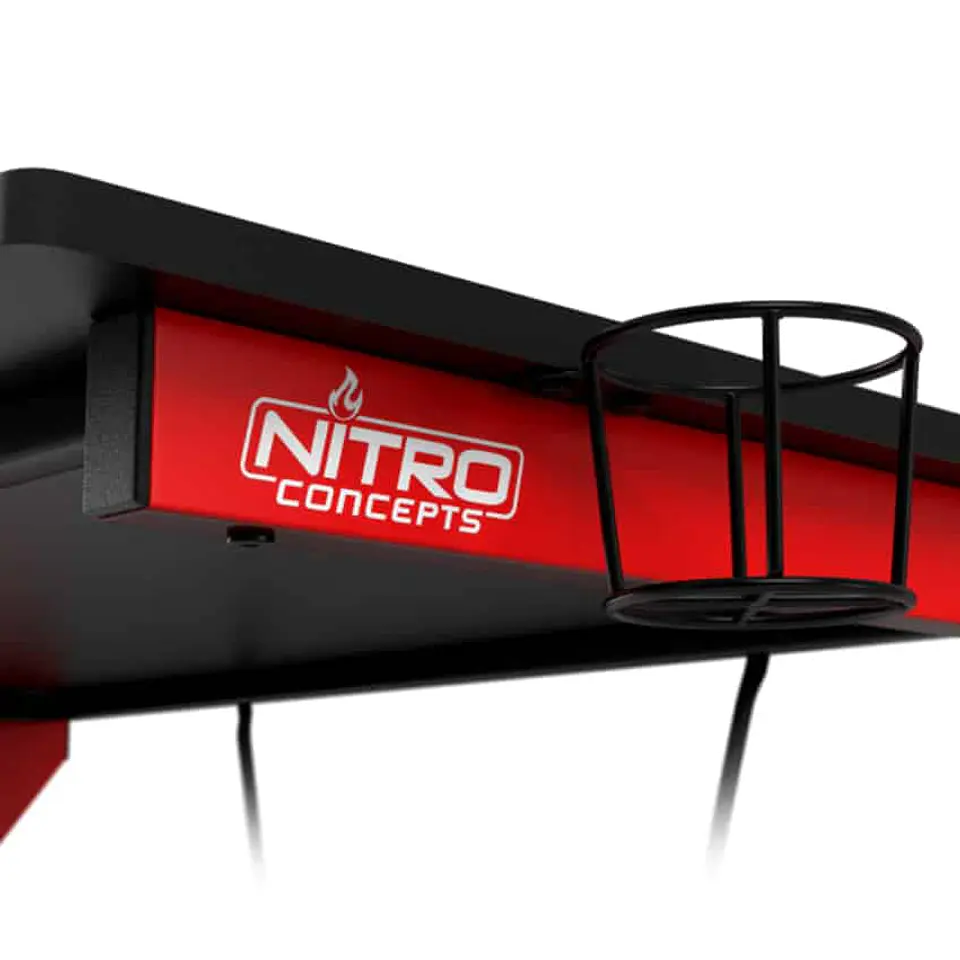 Escritorio Gamer Nitro Concepts D12 BLACK/RED 5