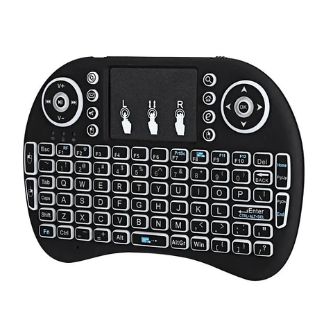 Teclado Inalambrico Smart Tv Box Pc, Control Tv