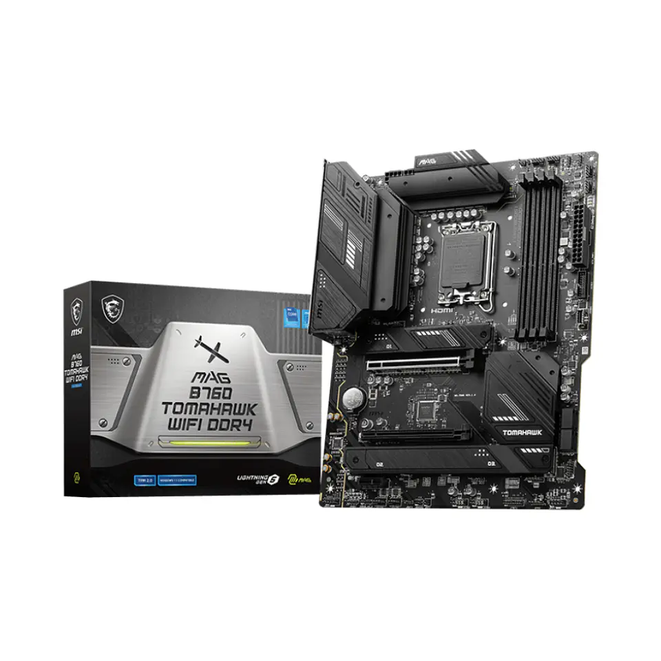 Placa Madre MSI MAG B760 Tomahawk Wifi DDR4 LGA1700 1