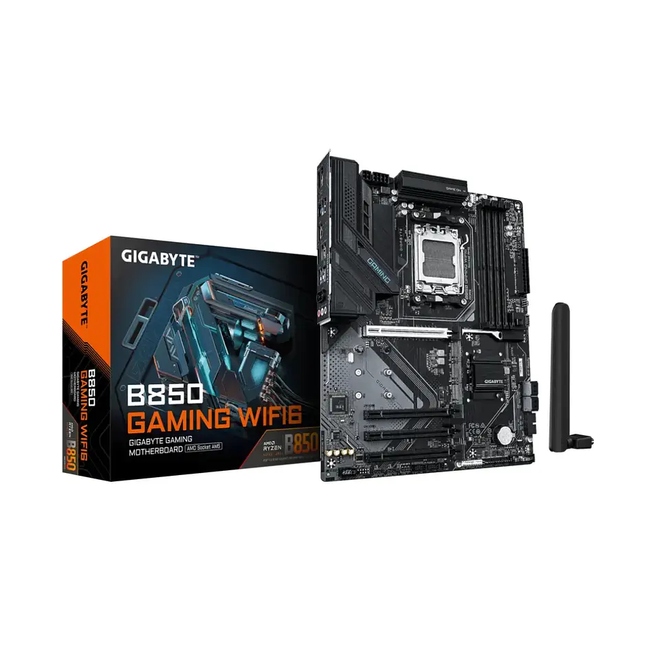 Placa Madre Gigabyte B850 GAMING WIFI6 DDR5 AM5 ATX 1