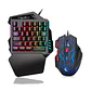 Kit Teclado Una Mano Mouse Gamer para Celular, Tablet, PC - thumbnail 1
