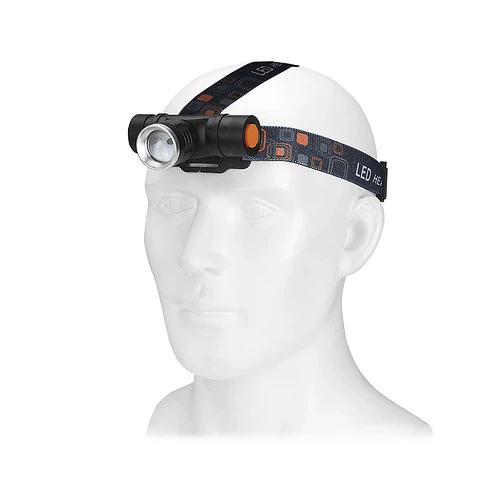 Linterna Led Formato Cintillo para Cabeza, Estilo Minero (10W, Recargable)