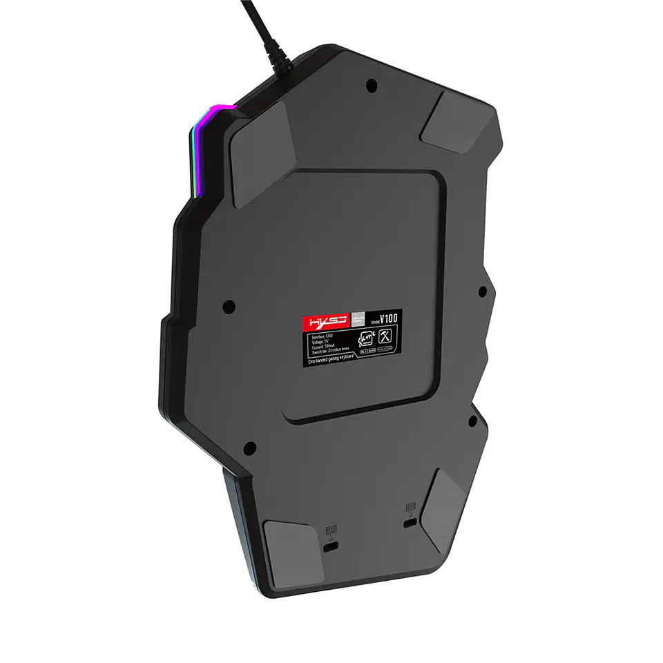 Kit Teclado Una Mano Mouse Gamer para Celular, Tablet, PC 4