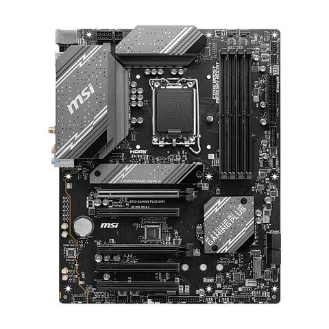 Placa Madre MSI B760 Gaming Plus Wifi, DDR5, LGA1700, ATX
