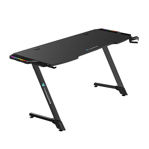 Escritorio Gamer Con Led Rgb Thunder 158 x 60cm