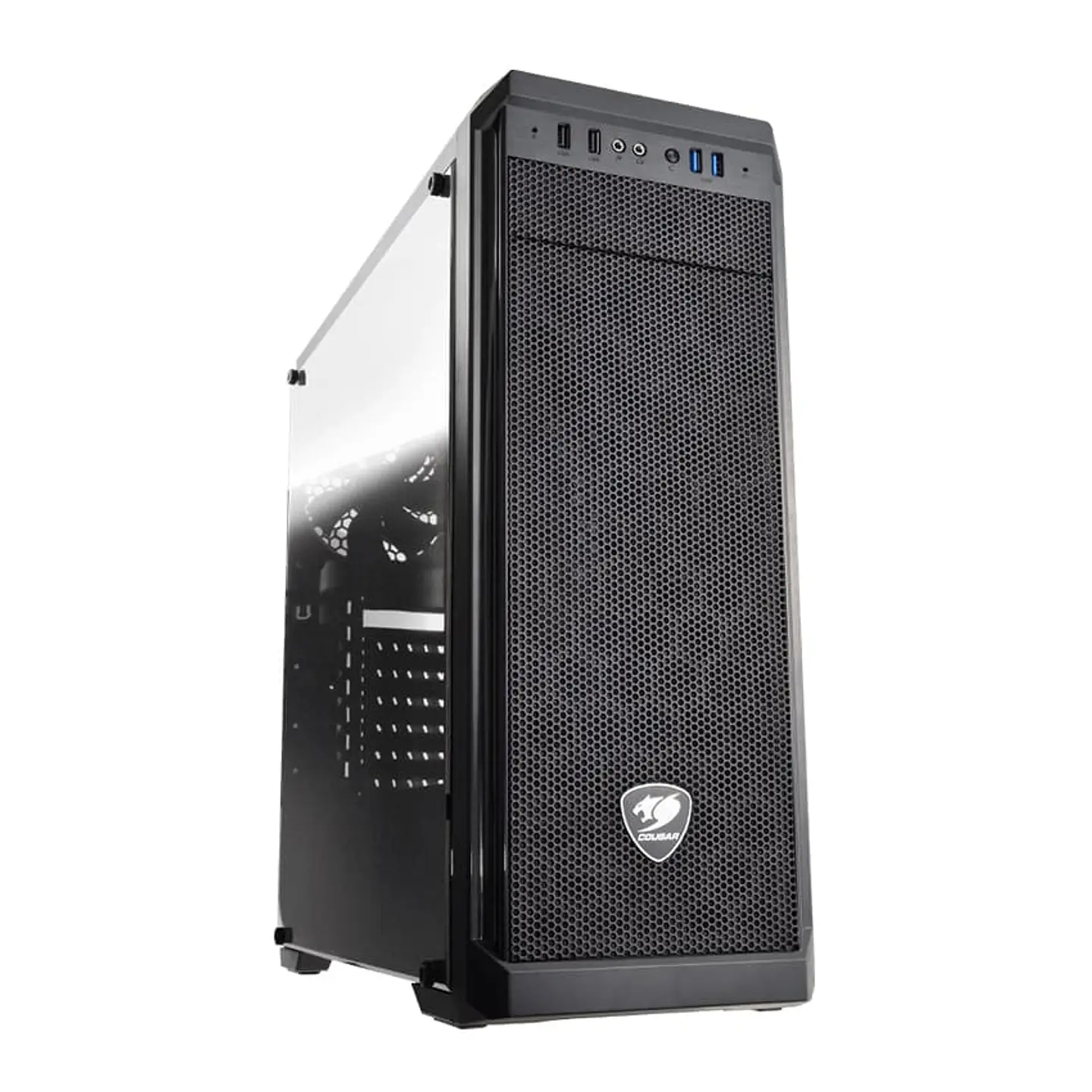 GABINETE COUGAR  MX330-G MID-TOWER TOTAL TRANSPARENTE 1