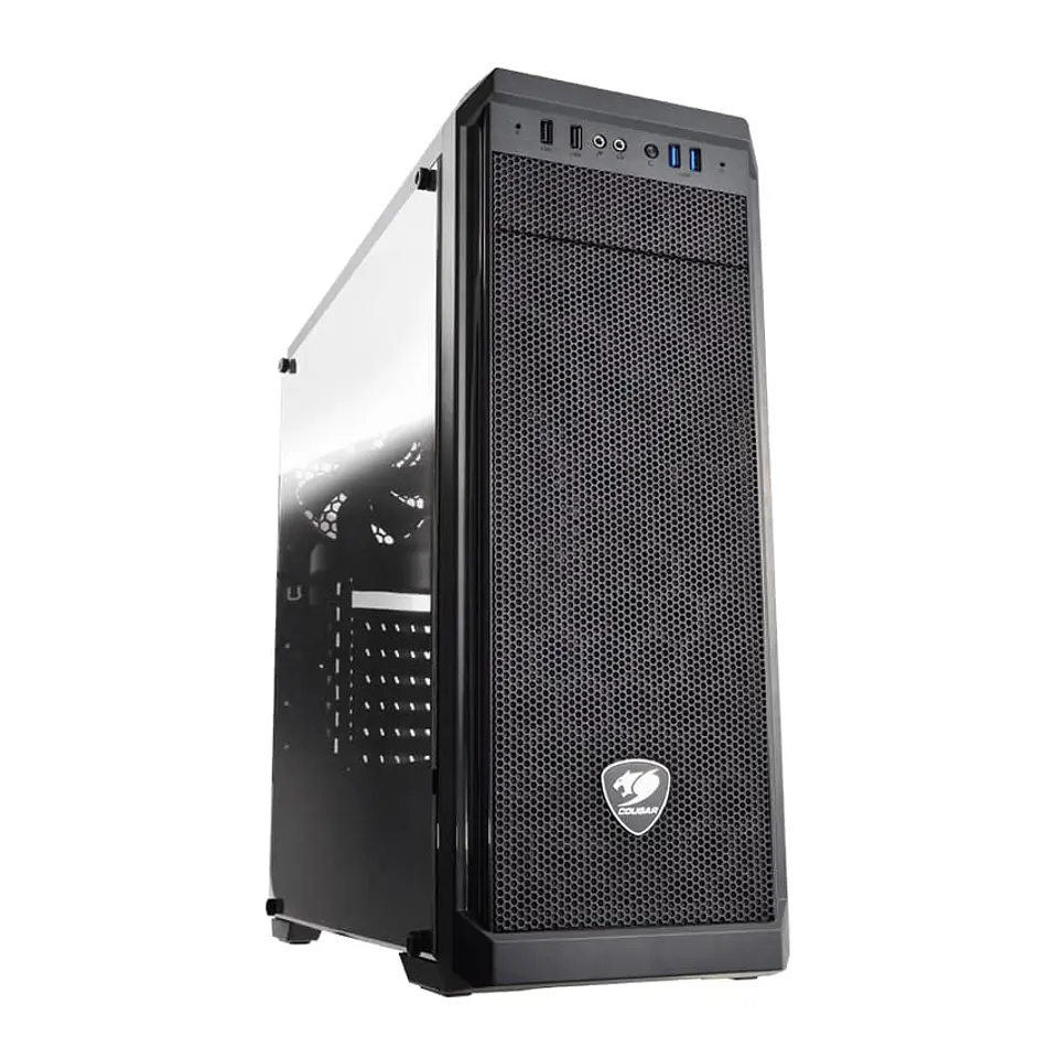 GABINETE COUGAR  MX330-G MID-TOWER TOTAL TRANSPARENTE 1