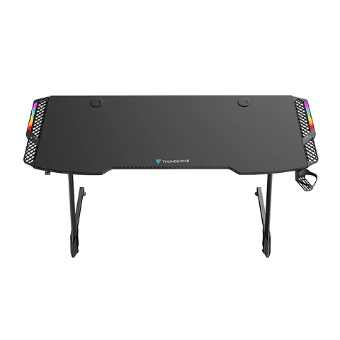 Escritorio Gamer Con Led Rgb Thunder 158 x 60cm