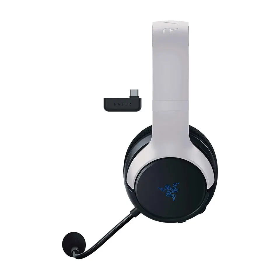 Audifonos Inalámbrico Razer Kaira White, PS 5, SmartSwitch 4