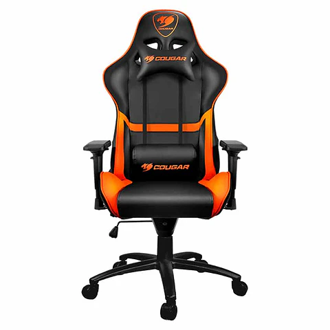Silla Gamer Cougar Armor - Negro/naranja