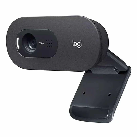 Webcam USB Logitech C505 (720p HD, 30fps, Micrófono, Mac-PC)