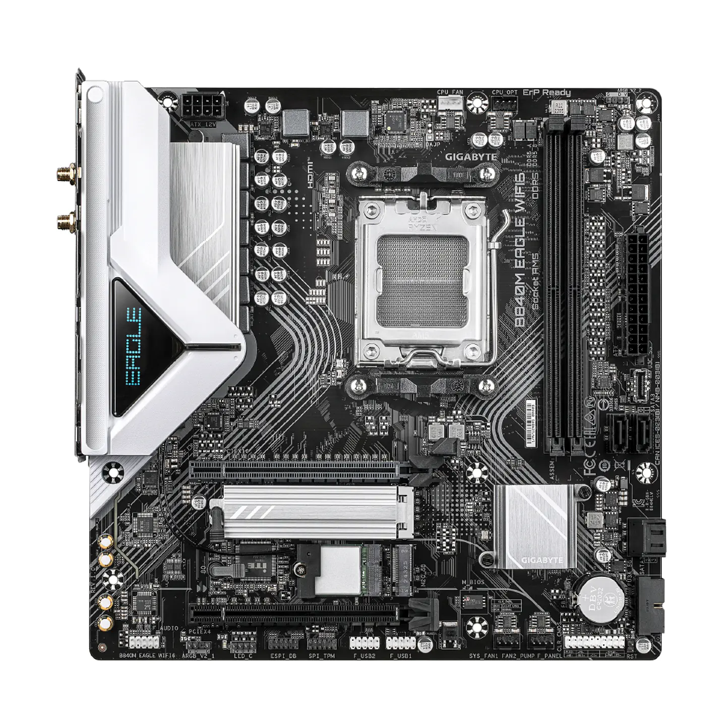 Placa Madre Gigabyte B840M Eagle WIFI6, AM5, DDR5, mATX 2