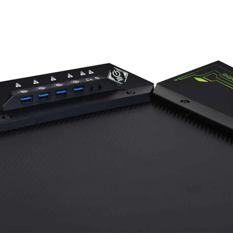 Escritorio Gamer Kronos Athos Evolution - RGB, con HUB 3.0 6