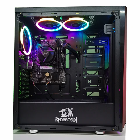 Pc Gamer Draco i3: Wifi, Core i3-10100F, 2TB SSD, 16GB Ram, Geforce GT1030 4GB GDDR4