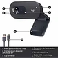 Webcam USB Logitech C505 (720p HD, 30fps, Micrófono, Mac-PC) - thumbnail 6