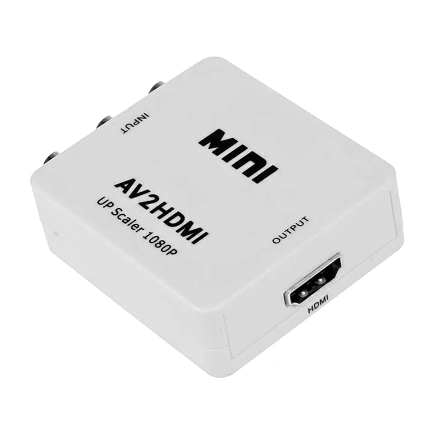 Adaptador Conversor AV RCA análogo A HDMI Digital 3