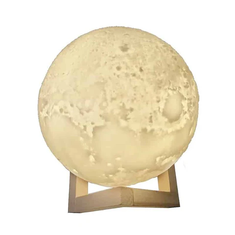 Lámpara diseño Luna 3D Luz Led Usb