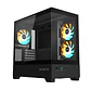 Gabinete Gigabyte C201 Panoramic mATX Vidrio Templado 3fan - Miniatura 1