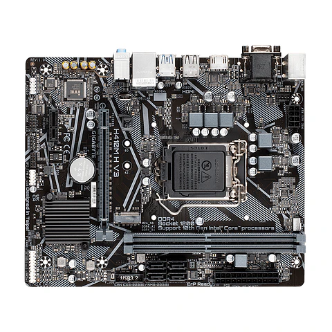 Placa Madre Gigabyte H410M H V3 (LGA1200, DDR4 2133/2933MHz, M.2, MicroATX) - In