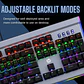 Teclado gamer mecánico HP - RGB GK520, black switch - Thumbnail 7