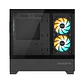 Gabinete Gigabyte C201 Panoramic mATX Vidrio Templado 3fan - Miniatura 4