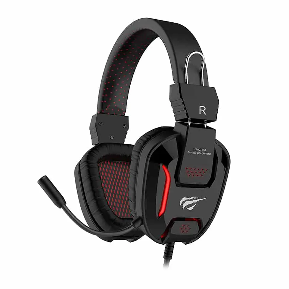 Audífono gamer Gamenote - H2168D - 2 x entrada 3.5mm + USB 1