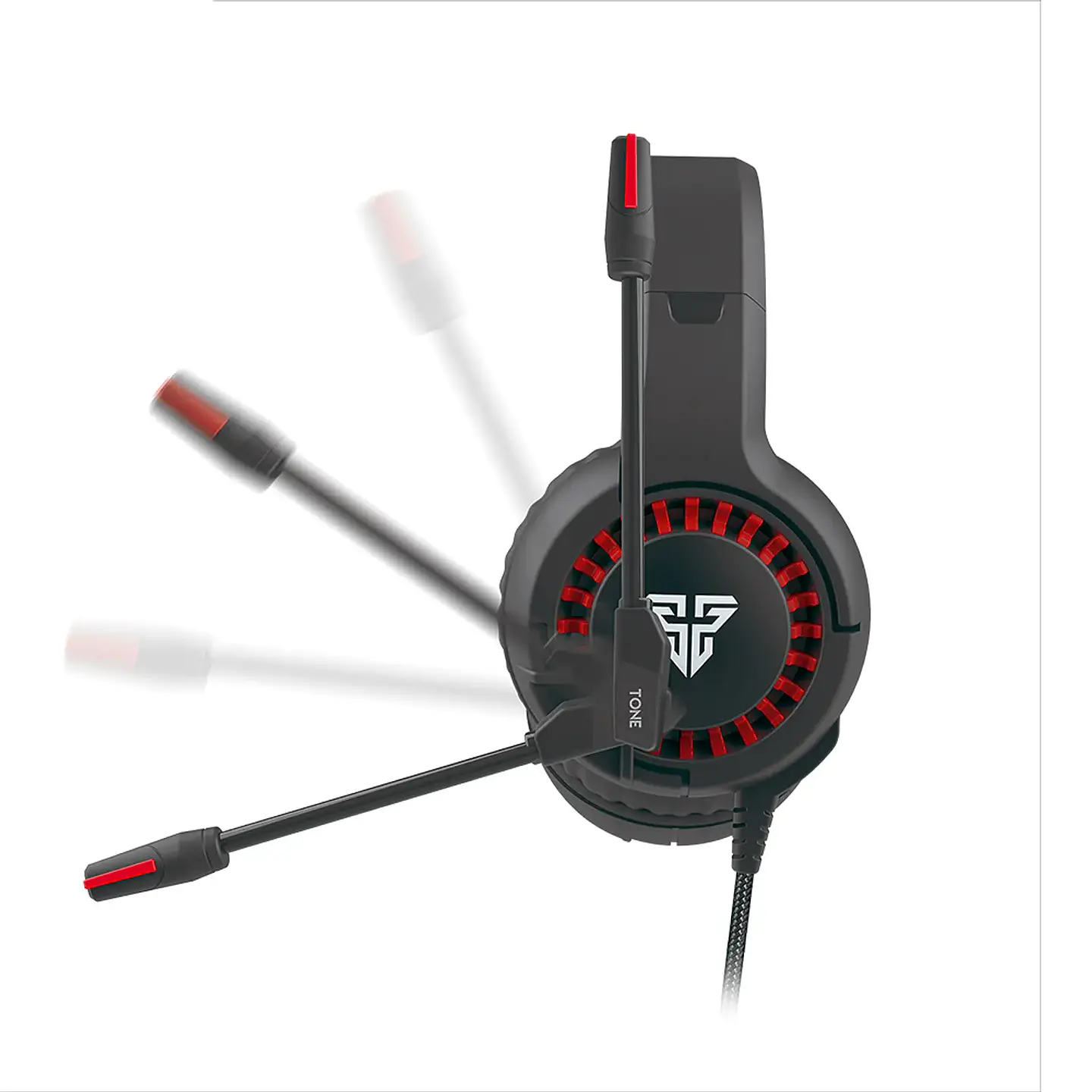 Audífonos Fantech Tone HQ52, conector 3.5mm, Black Edition 6