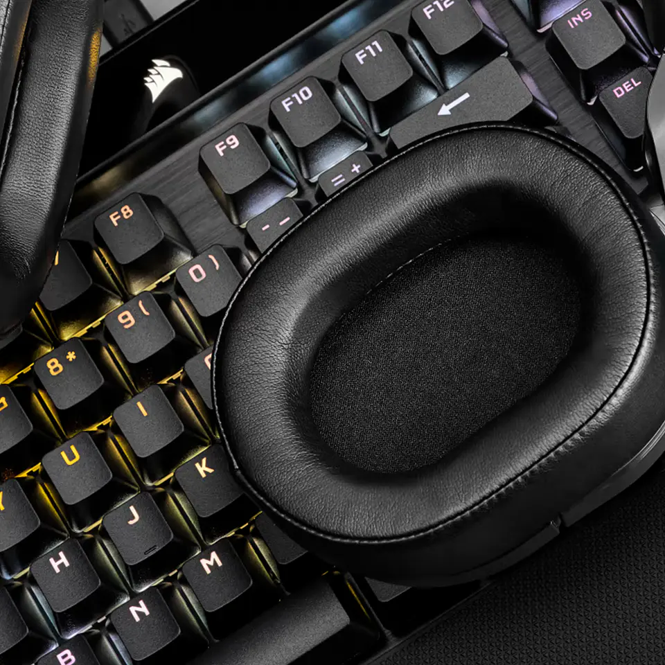 Audífonos Corsair Over-Ear Hs55 Stereo Cable 3.5mm, Carbón 8