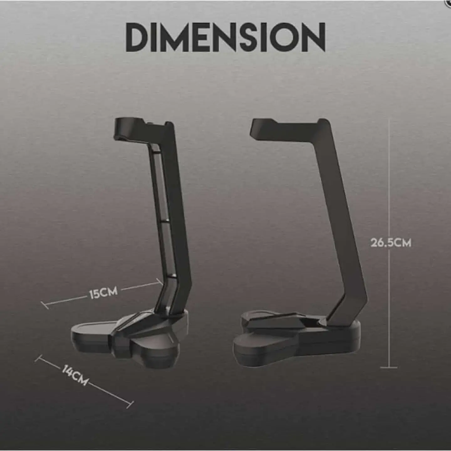 Base Stand Gamenote para Audífonos Gamer HY505 2