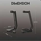 Base Stand Gamenote para Audífonos Gamer HY505 - Thumbnail 2