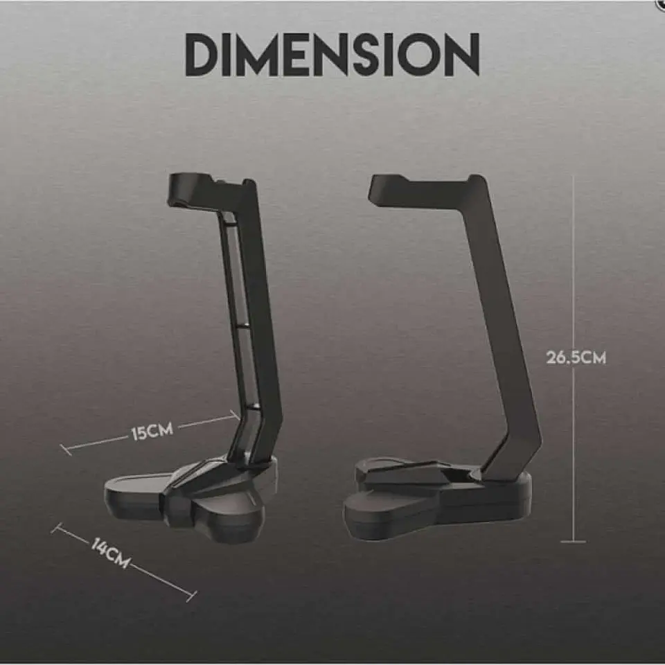 Base Stand Gamenote para Audífonos Gamer HY505 2
